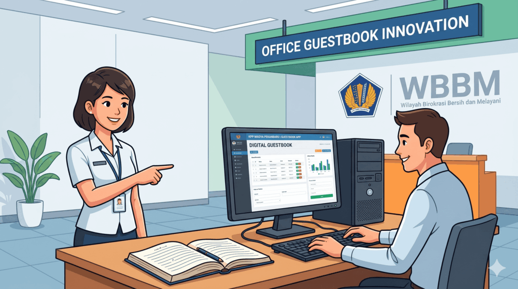 KPP Madya PKU Guest Book App